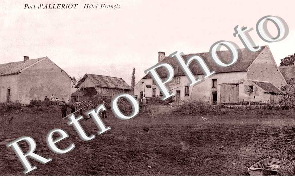 Port d'Alleriot. Hôtel Francis