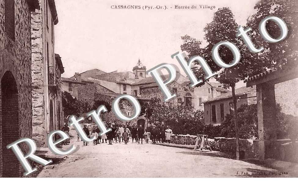entrée du village
