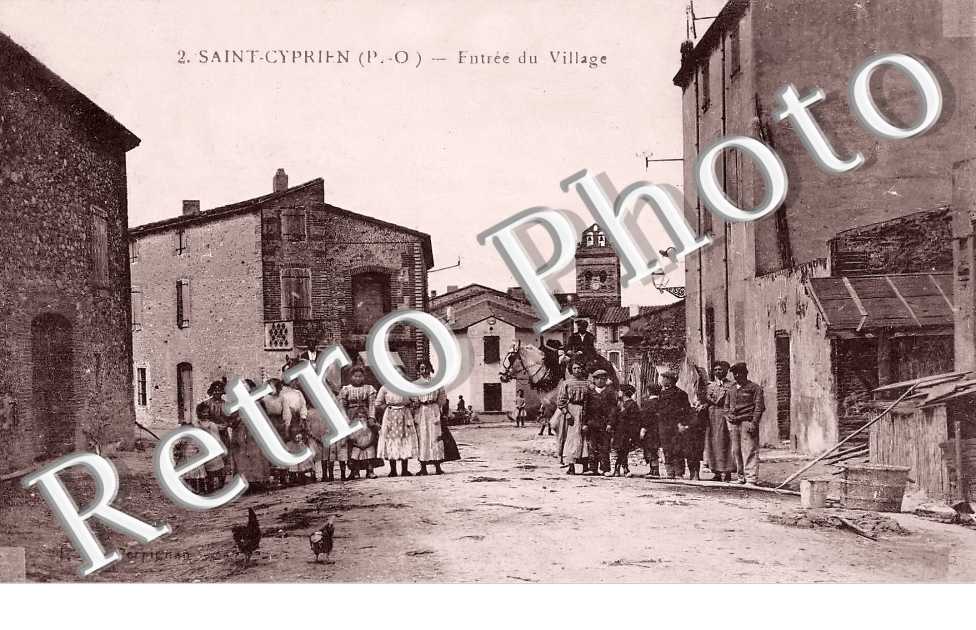 entrée du village 