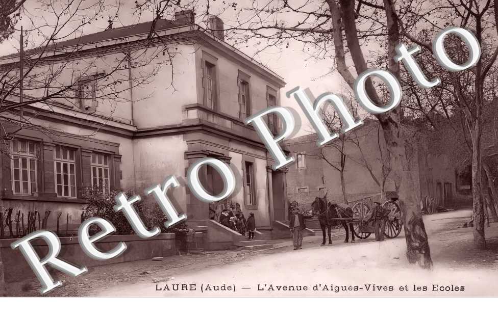 l'avenue d'Aigues-Vives et les écoles