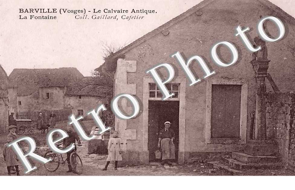 le Calvaire antique. La fontaine