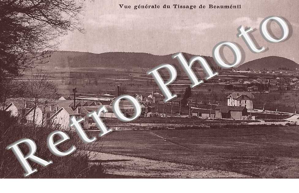 vue générale du tissage