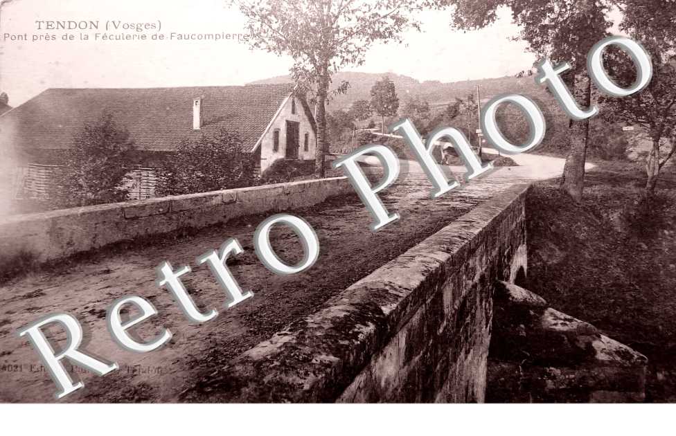 pont près de la Féculerie de Faucompierre