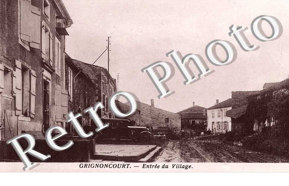 entrée du village 