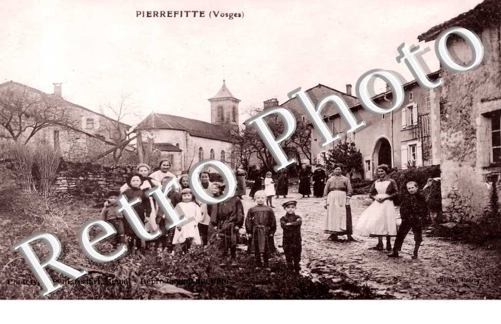 la rue vers église