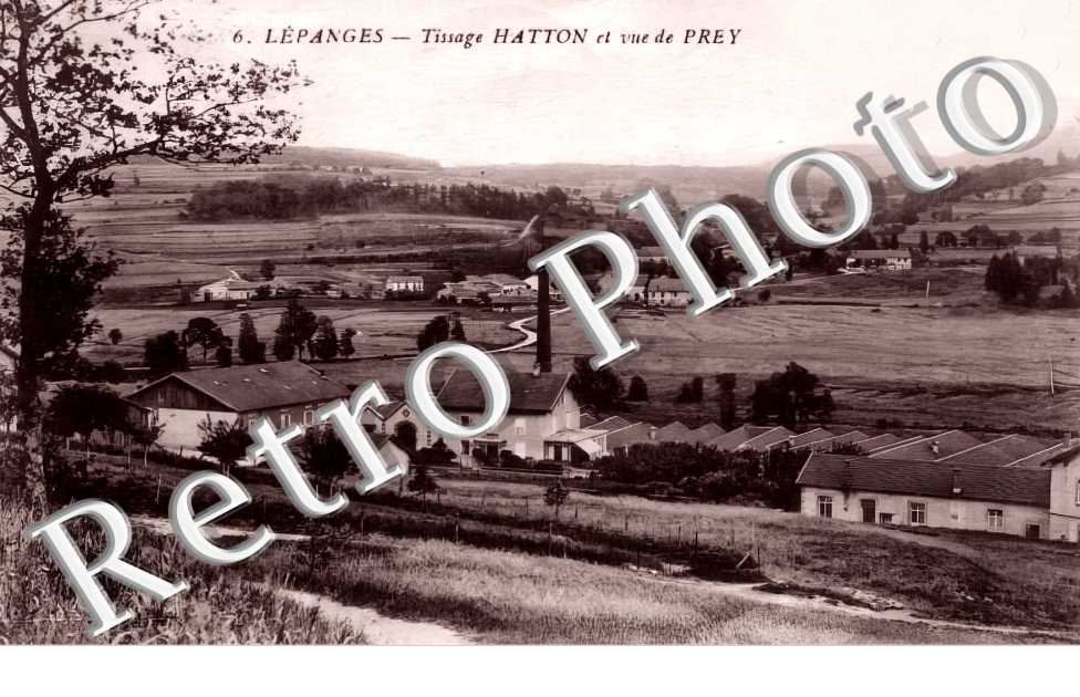 tissage Hatton et vue de Prey