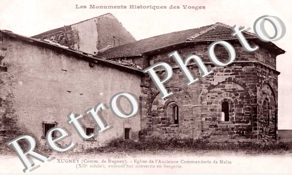 Xugneyr - église de l'ancienne commanderie de Malte