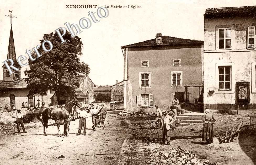 la mairie et l'église