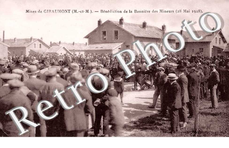Mines. Bénédiction de la Bannière des Mineurs (28 mai 1928)
