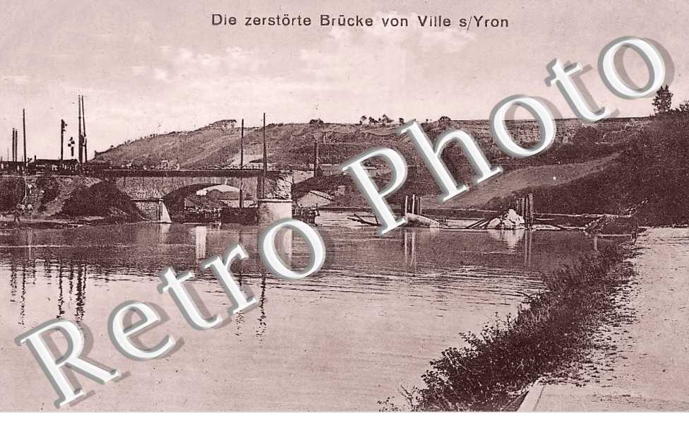 le pont démoli