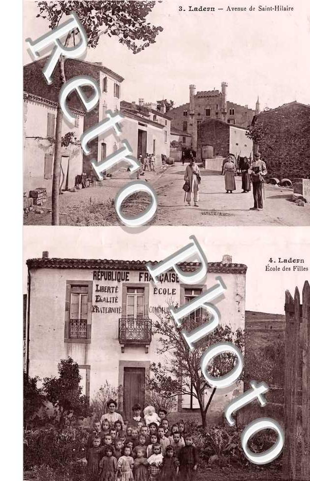avenue de Saint-Hilaire. Ecole des filles