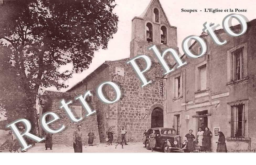 l'église et la poste