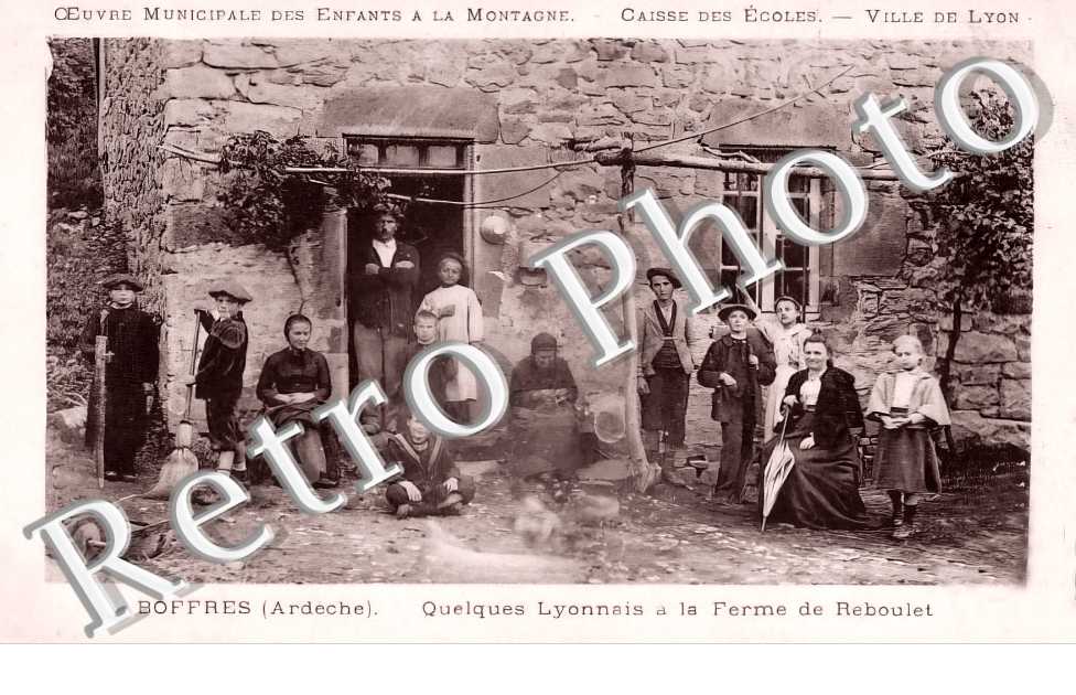 Quelques Lyonnais à la ferme de Reboulet