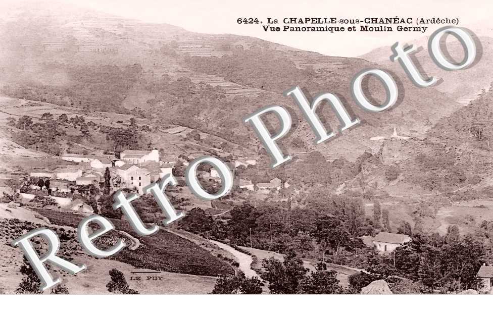 vue panoramique et Moulin Germy