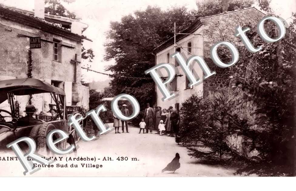 entrée sud du village