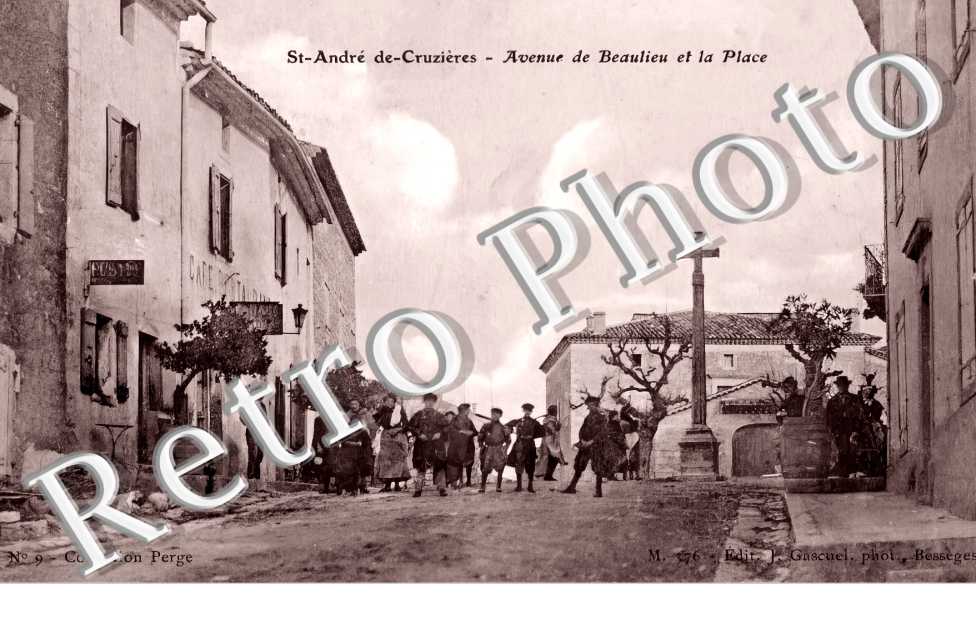 avenue de Beaulieu et la place