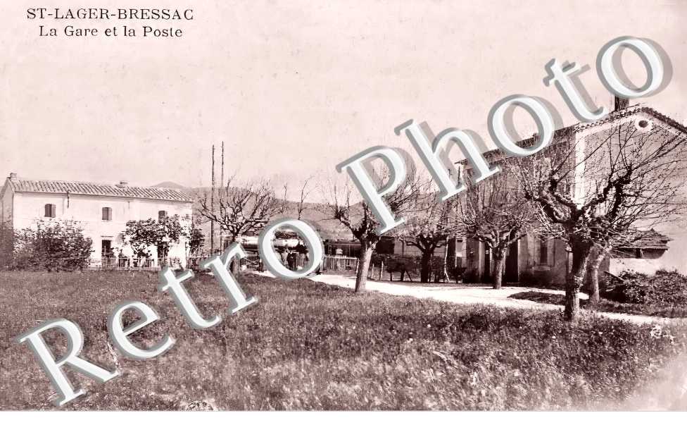 la gare et la poste