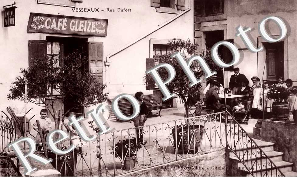 Rue Dufort. Café Gleize
