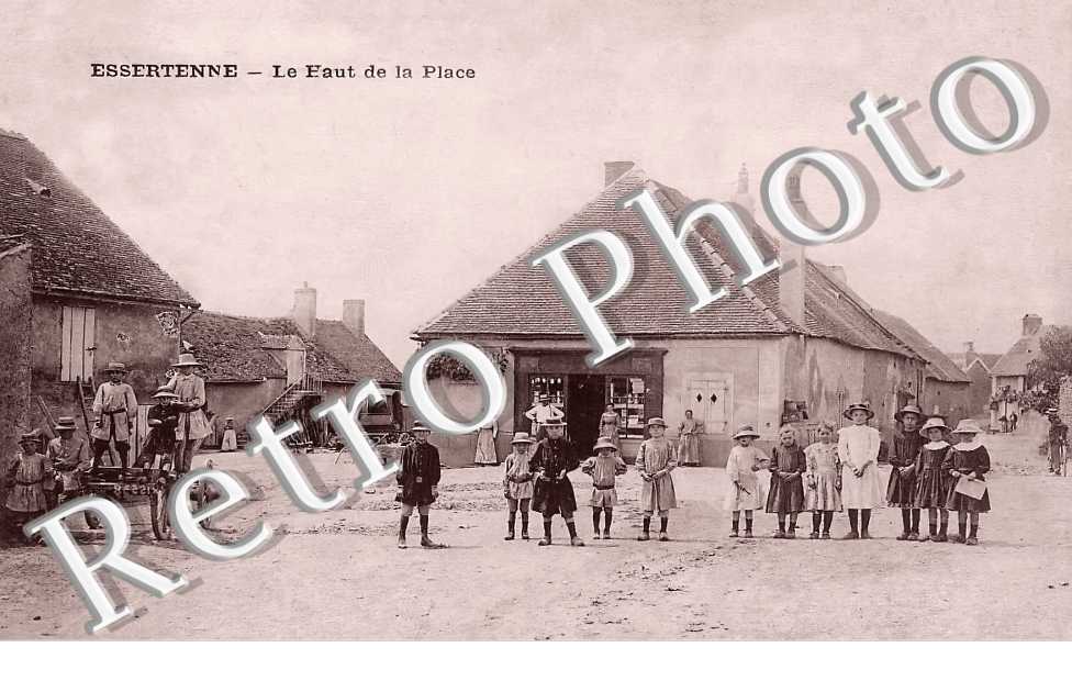 le haut de la place