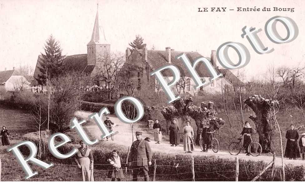 entrée du bourg