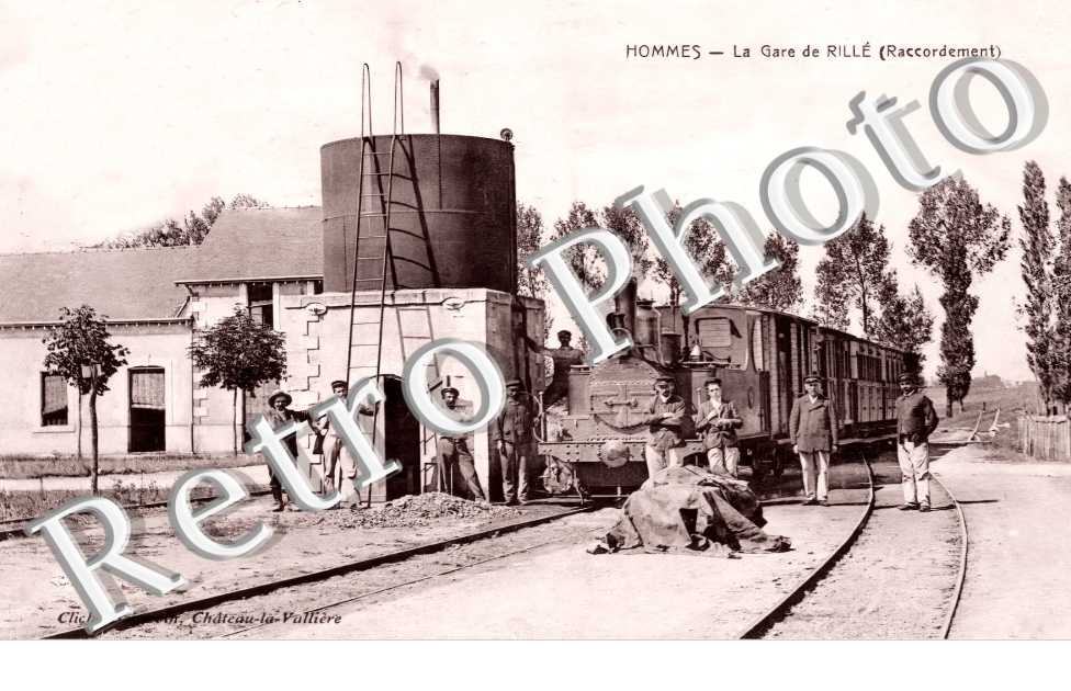 la gare de Rillé