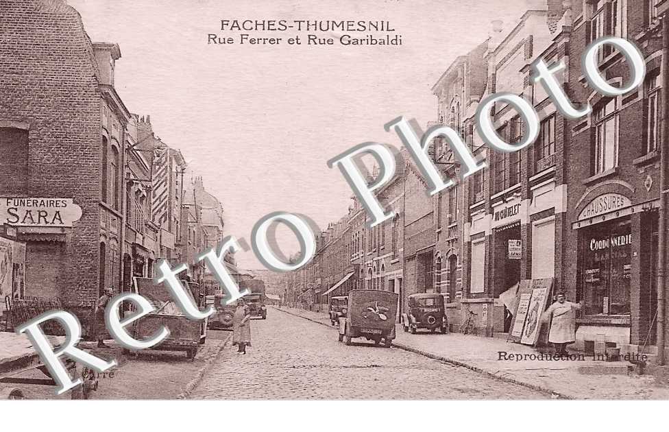 Rue Ferrer et rue Garibaldi