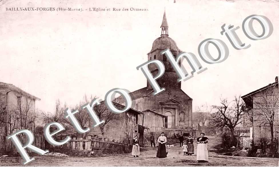 l'église et rue des Ormeaux