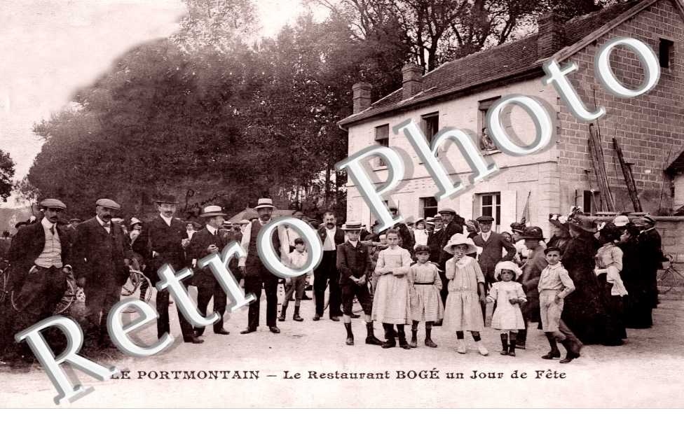 le restaurant Bogé un jour de fête
