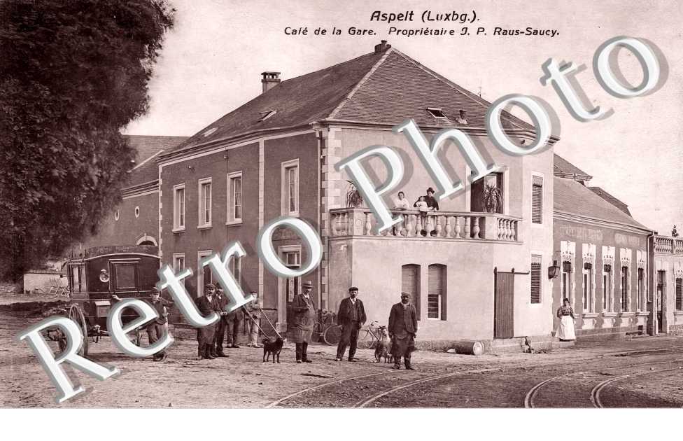 cafe de la gare Propriétaire P. P. Raus-Saucy