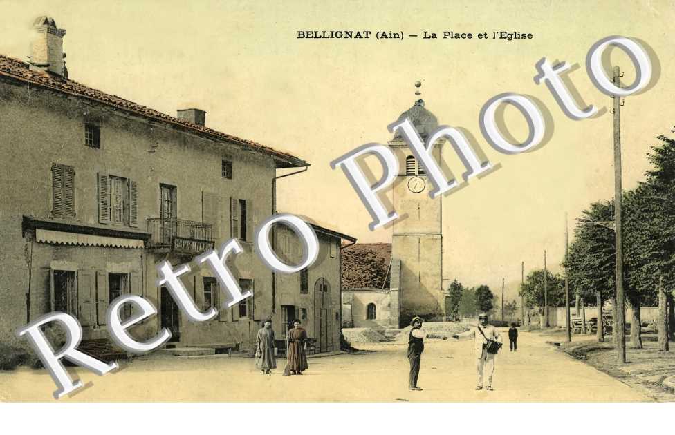 la Place et l'église