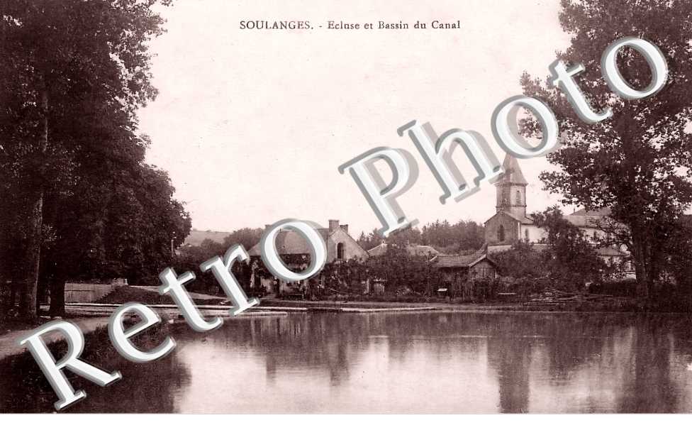 écluse et bassin du canal