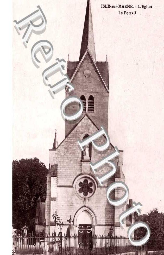 Isle-sur-Marne. L'église