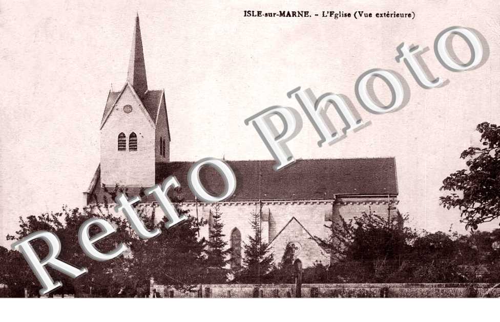 Isle-sur-Marne. L'église