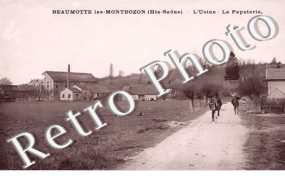 l'usine. La Papéterie
