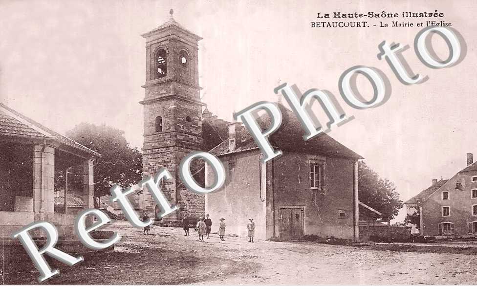 la mairie et l'église