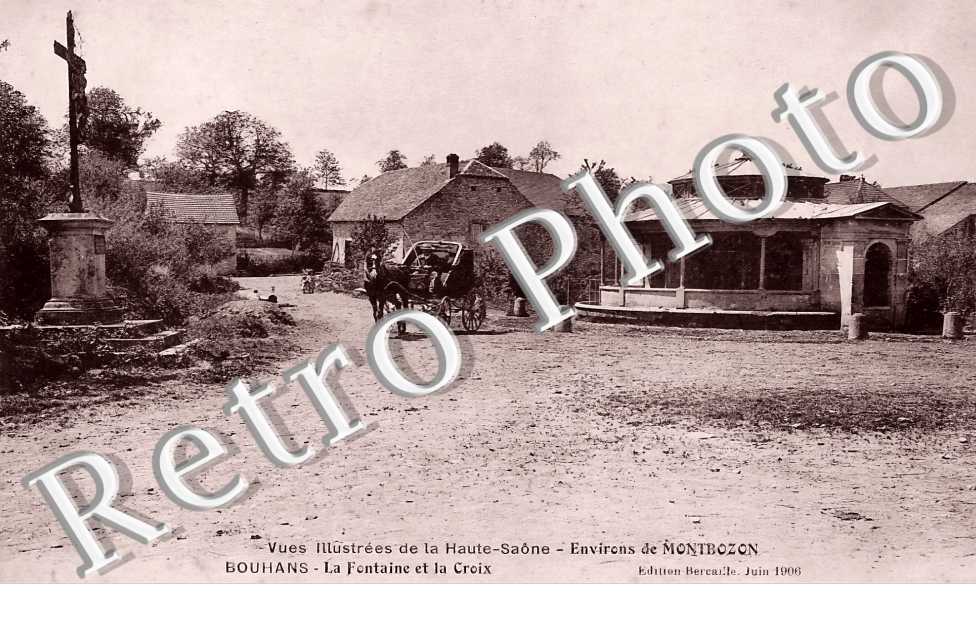 la fontaine et la croix