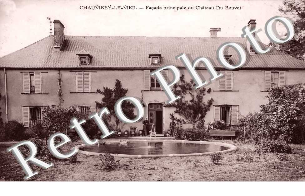 façade principale du château du Bouvot