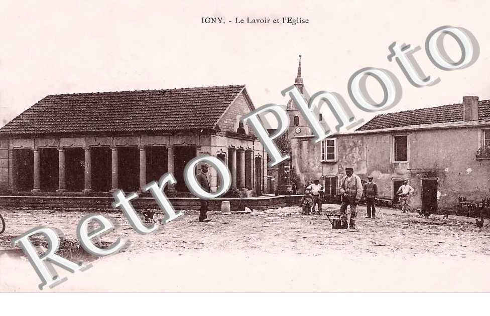 le lavoir et l'église