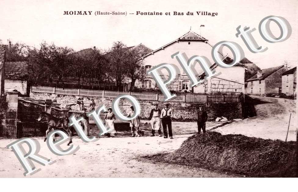 Fontaine et bas du village