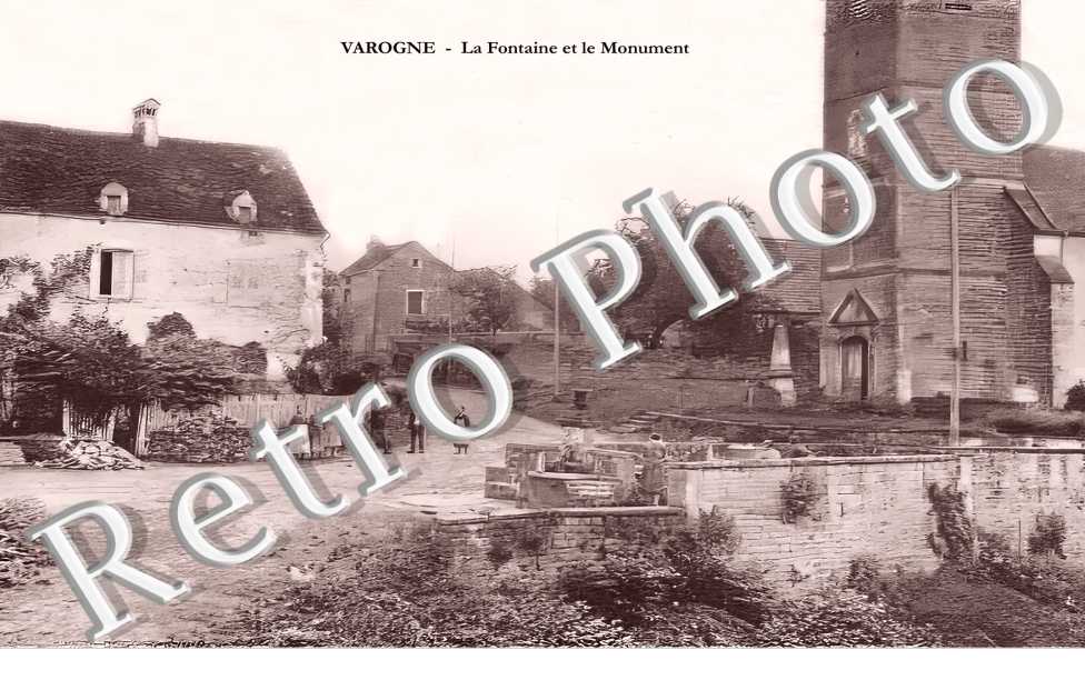 la fontaine  et le monument