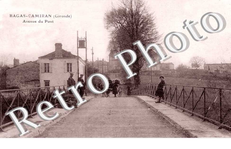 Bagas-Camiran. Avenue du Pont