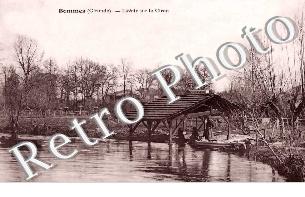 lavoir sur le Ciron