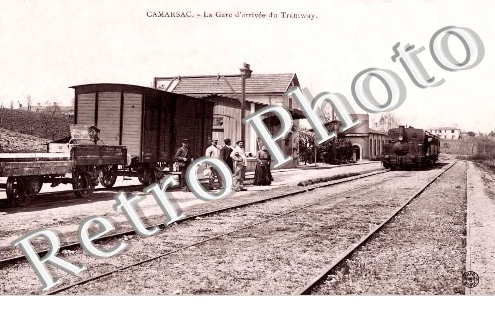 la gare d'arrivée du Tramway