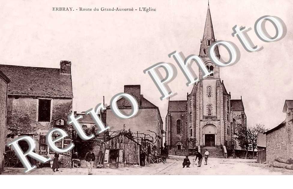 route du Grand-Auverné. L'église