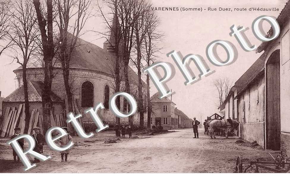 rue Duez, route d'Hédauville