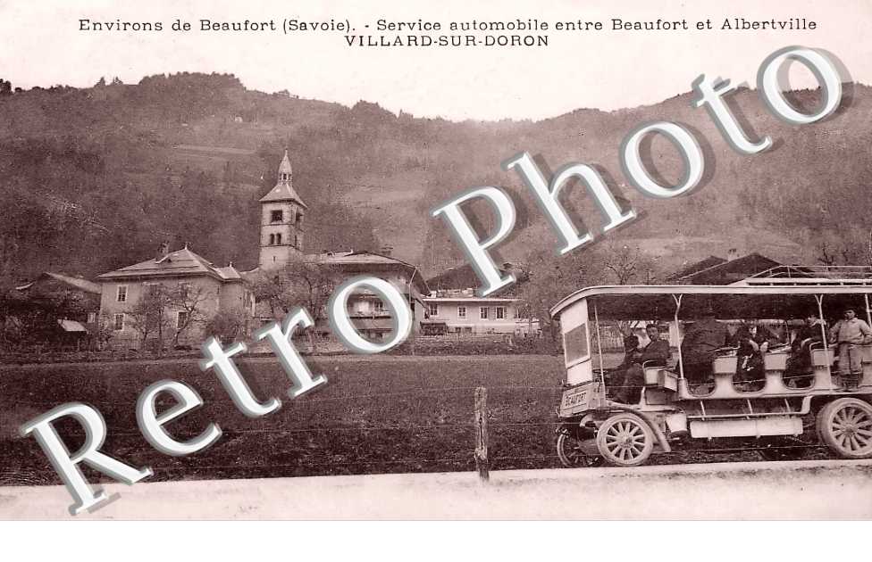 service automobile entre Beaufort et Albertville