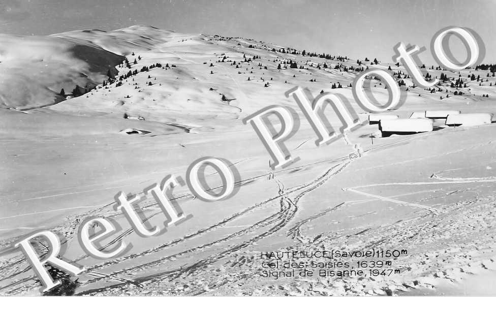col des Saisies Signal de Bisanne