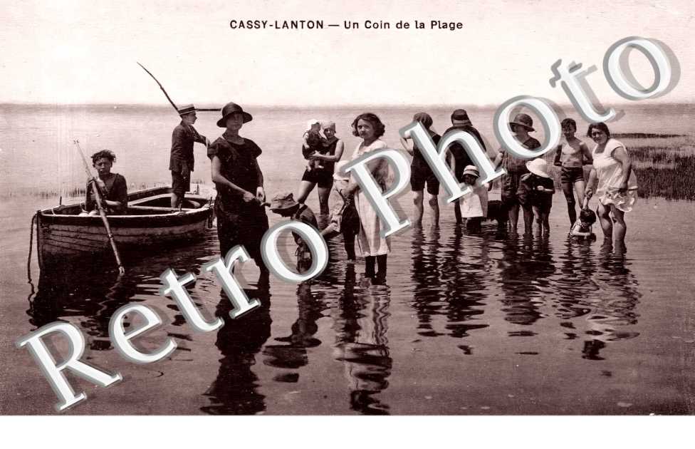 Cassy-Lanton. Un coin de la plage