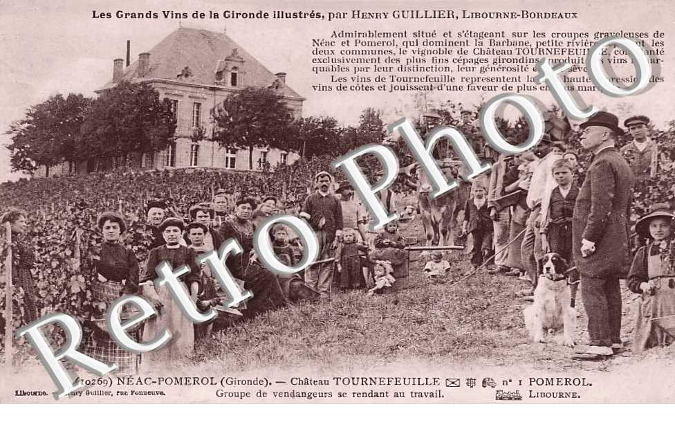 Château Tournefeuille Les Grands vins. Henry Guillier