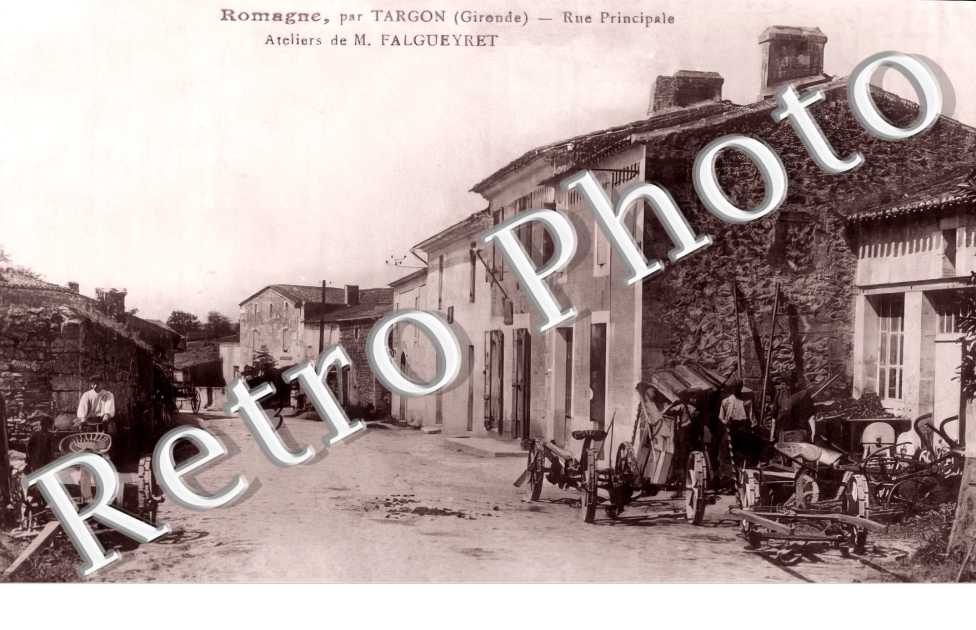 rue principale Ateliers de M. Falgueyret